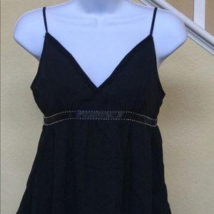 Black Express Flowy Sleeveless Top, Size XS